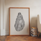 Silver Oyster Pearl Poster – i rum 1