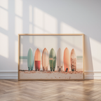 Surf Vibes poster visad rakt fram – Bozetto affisch i hög tryckkvalitet i hög tryckkvalitet