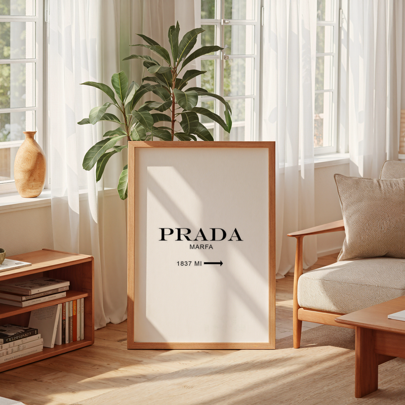 Prada Marfa Poster