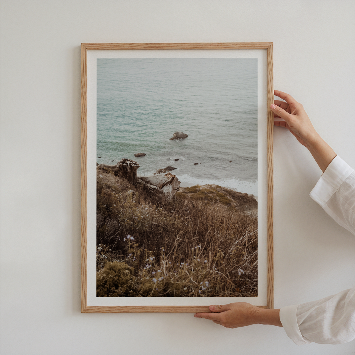 Wild Coastline Vista – affisch med snyggt motiv, köp enkelt hos Bozetto i flera storlekar
