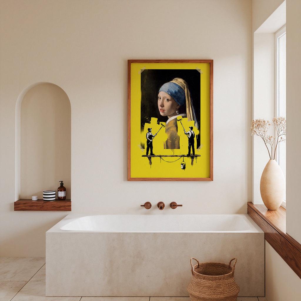 Painting Over the Pearl Poster – i rum 2