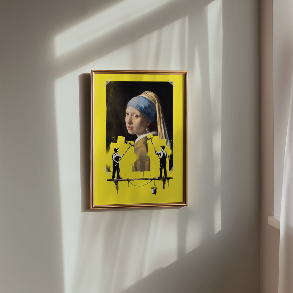 Painting Over the Pearl Poster – i rum 5