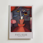 Paul Klee Autumn Flower 1922 Poster – med passepartout