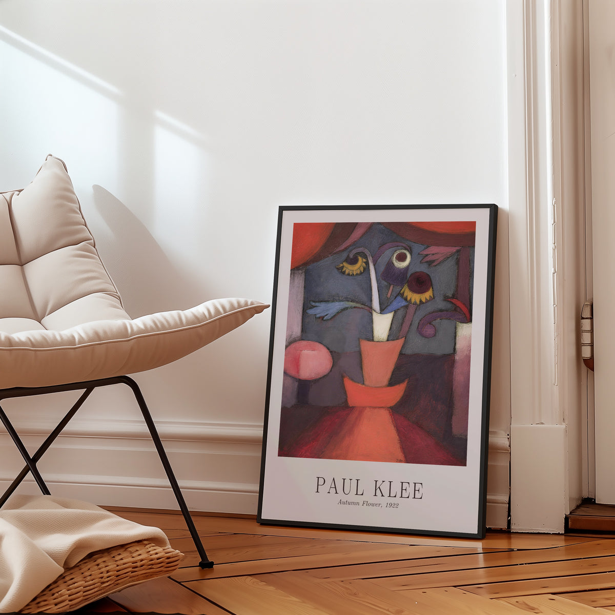 Paul Klee Autumn Flower 1922 Poster – i rum 2