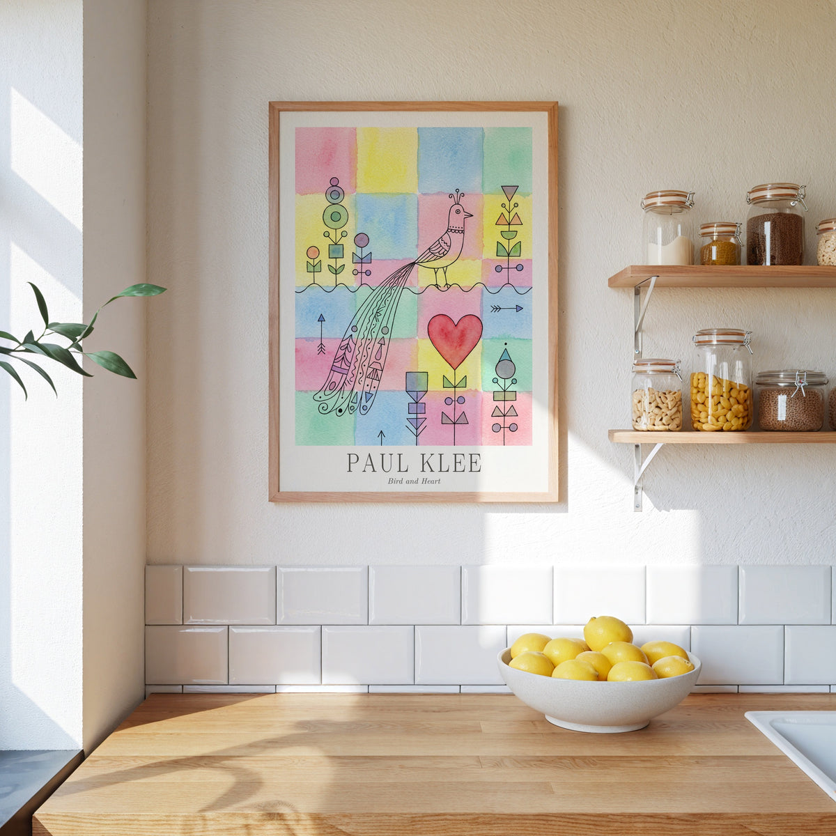 Paul Klee Bird and Heart Poster – i rum 2