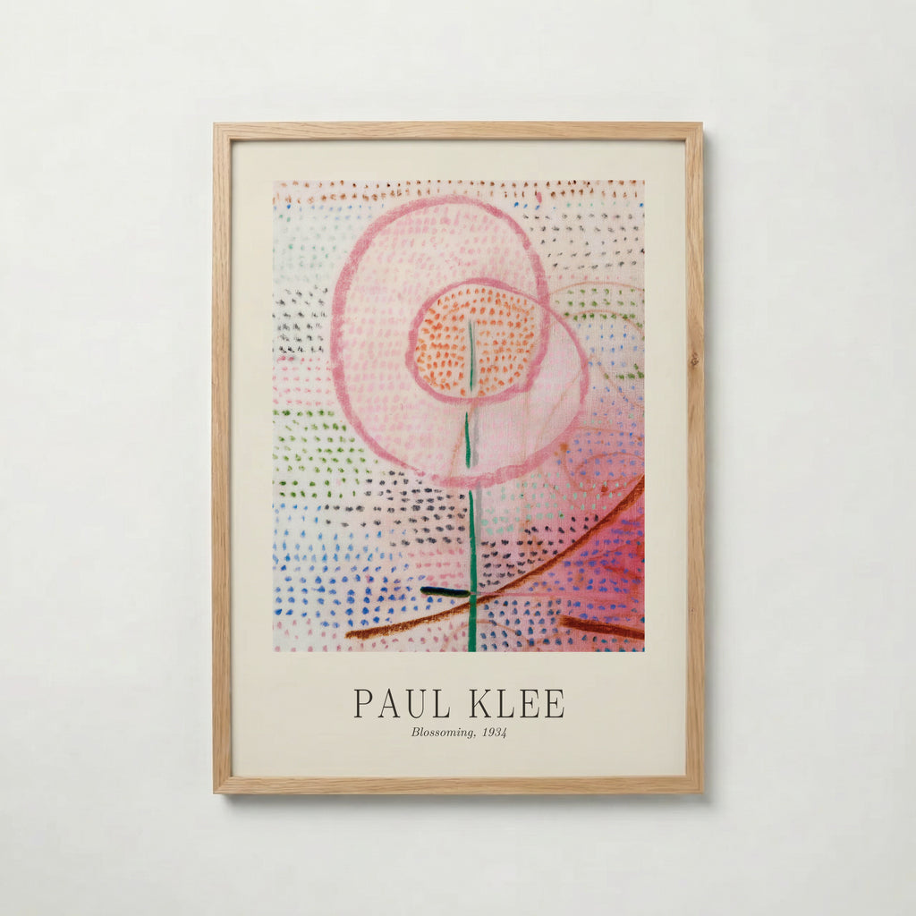 Paul Klee Blossoming 1934 Poster – ekram