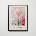 Paul Klee Blossoming 1934 Poster – svart ram