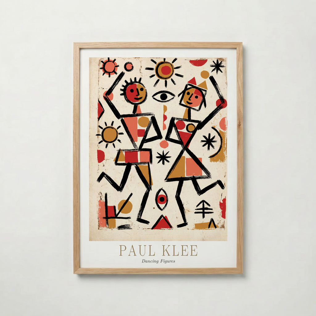 Paul Klee Dancing Figures Poster – ekram