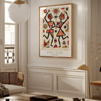 Paul Klee Dancing Figures Poster – i rum 3