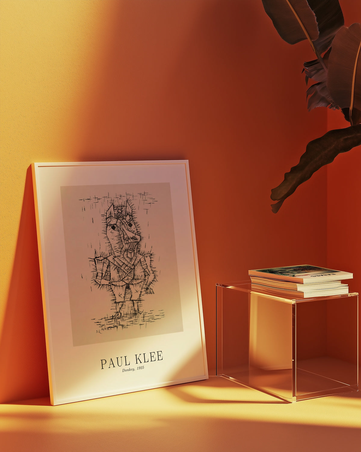 Paul Klee Donkey 1925 Poster – i rum 4
