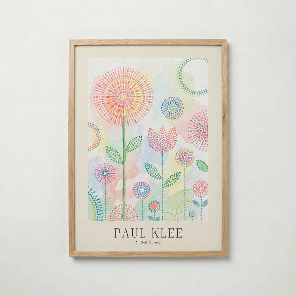 Paul Klee Dotted Garden Poster – ekram