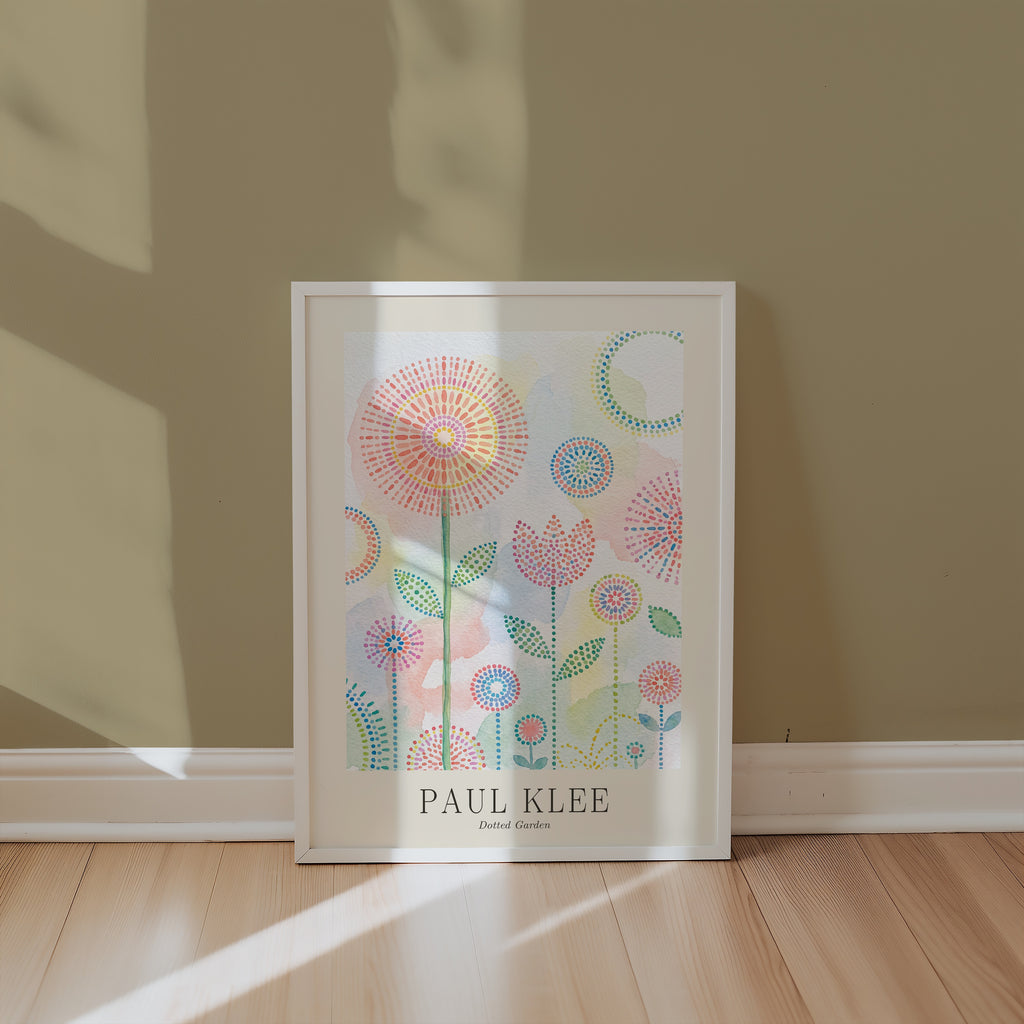 Paul Klee Dotted Garden Poster – i rum 1
