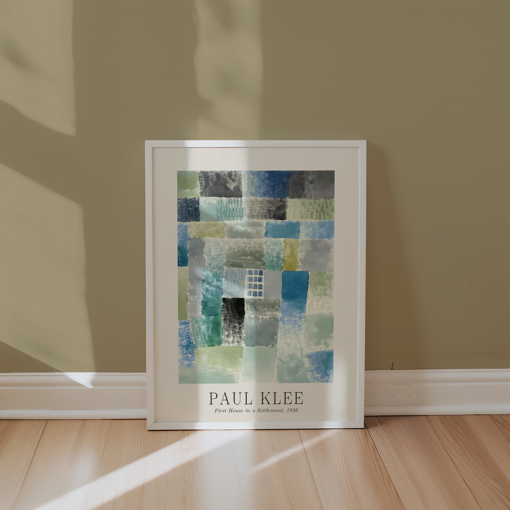Paul Klee First House in a Settlement 1926 Poster – i rum 2