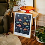 Paul Klee Fish in the Night Garden Poster – i rum 3