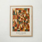 Paul Klee Geometric Owl Poster – ekram