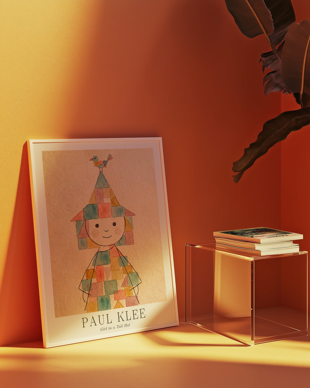 Paul Klee Girl in a Tall Hat Poster – i rum 5