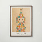 Paul Klee Girl in a Tall Hat Poster – valnötsram