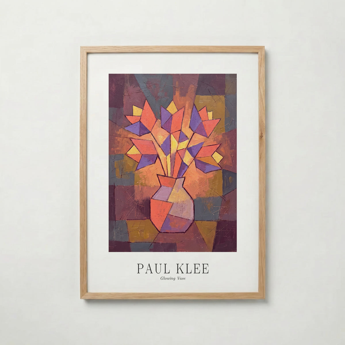 Paul Klee Glowing Vase Poster – ekram