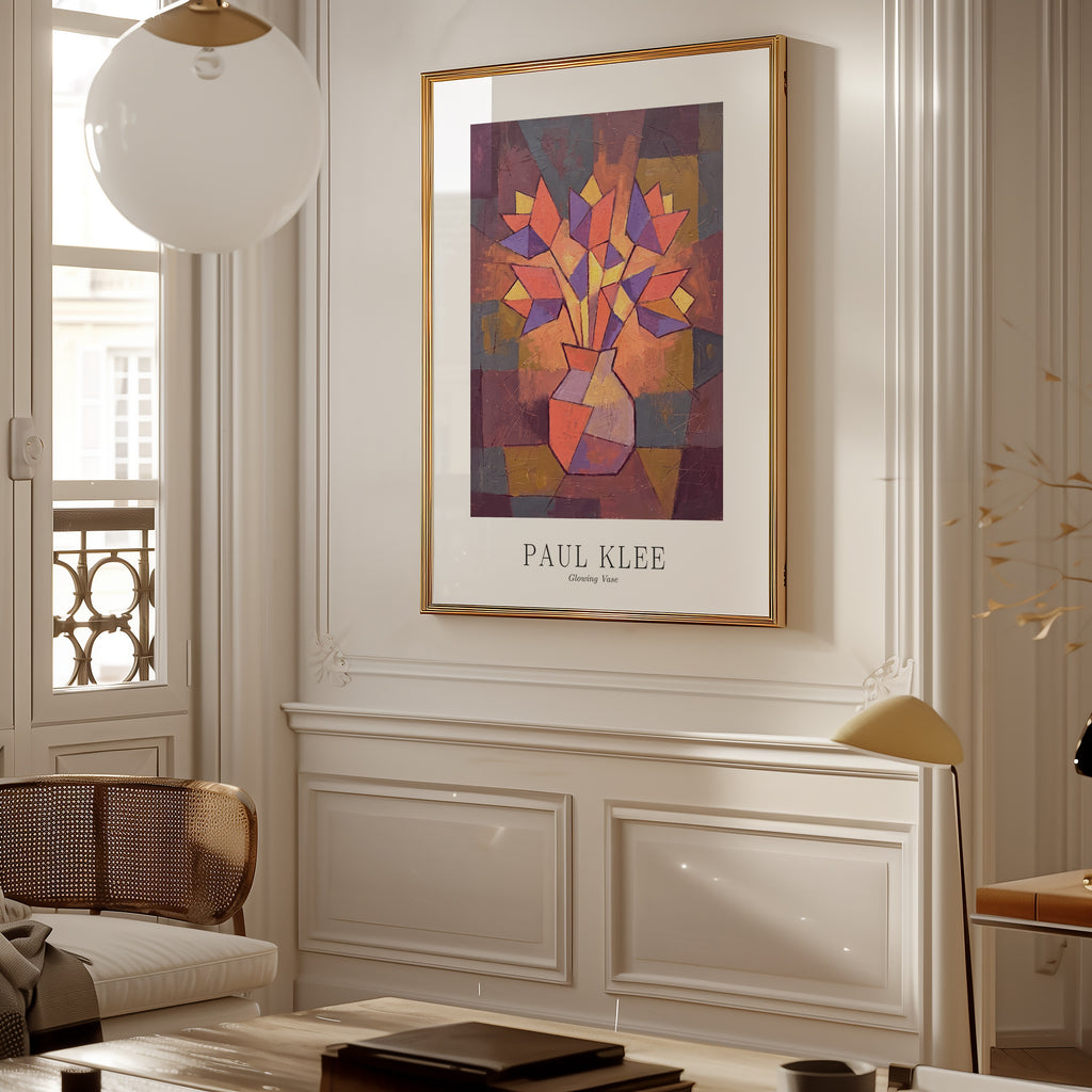 Paul Klee Glowing Vase Poster – i rum 2