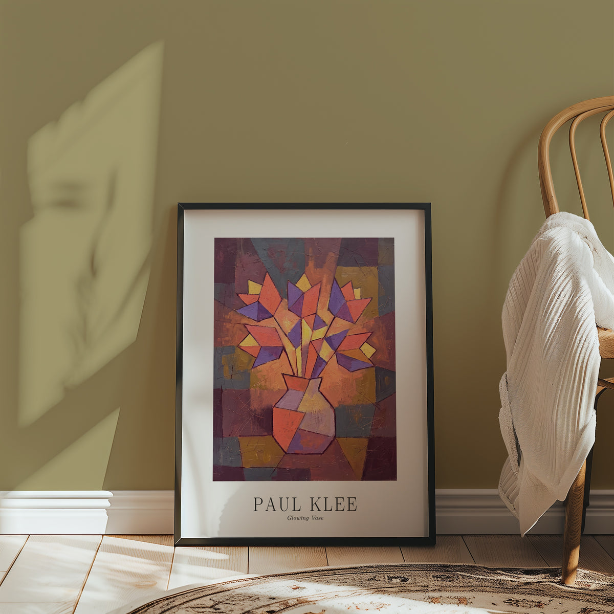 Paul Klee Glowing Vase Poster – i rum 3