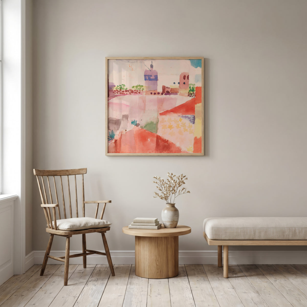 Paul Klee Hammamet with Its Mosque 1914 Poster – i rum 2