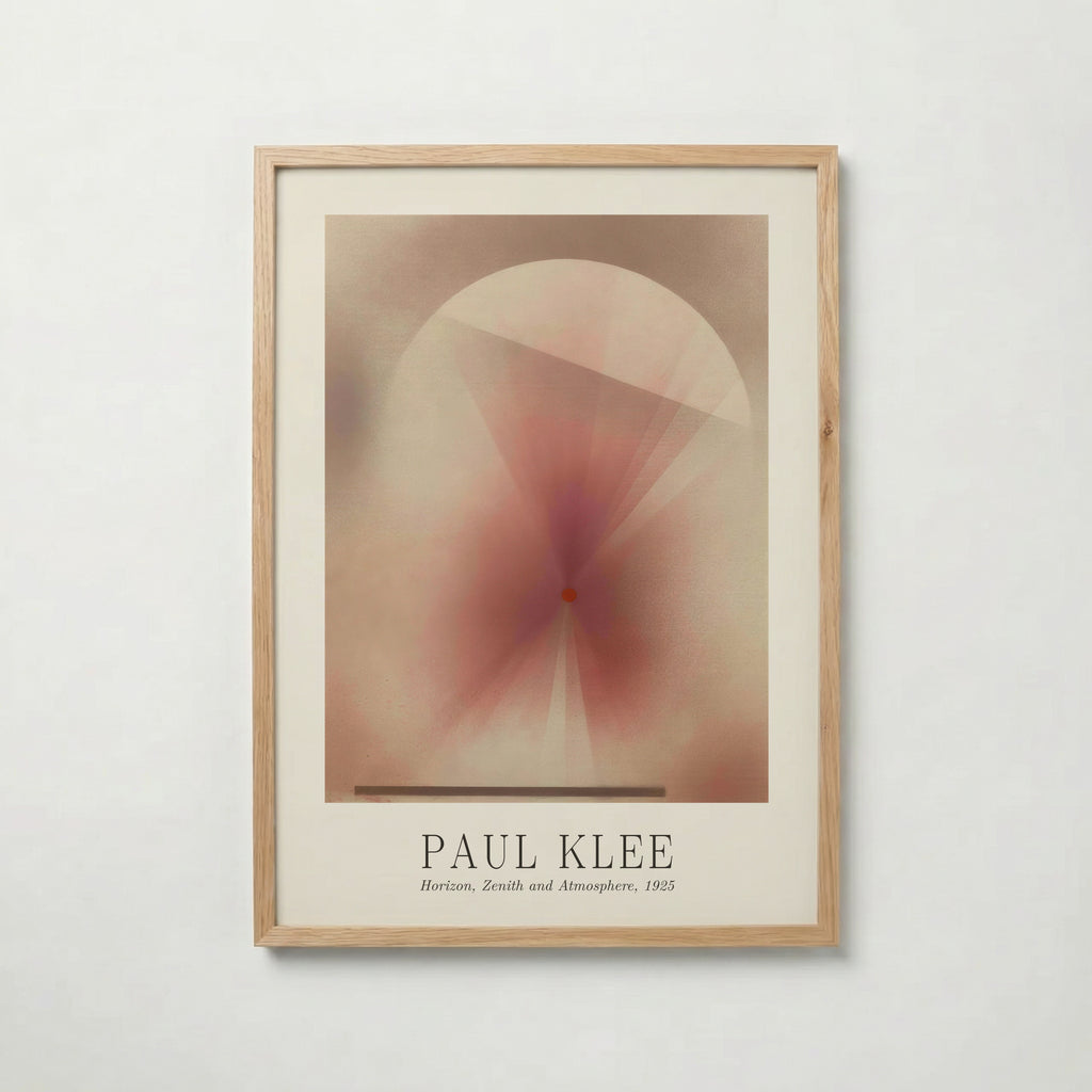 Paul Klee Horizon, Zenith and Atmosphere 1925 Poster – ekram