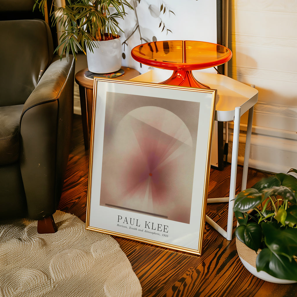 Paul Klee Horizon, Zenith and Atmosphere 1925 Poster – i rum 1