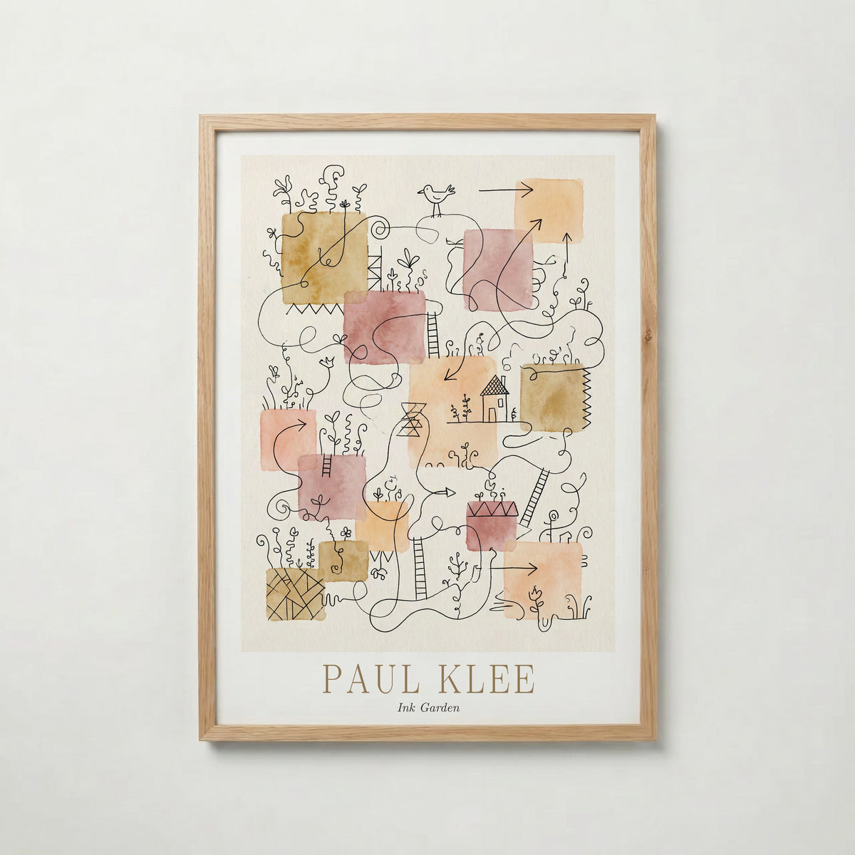 Paul Klee Ink Garden Poster – ekram