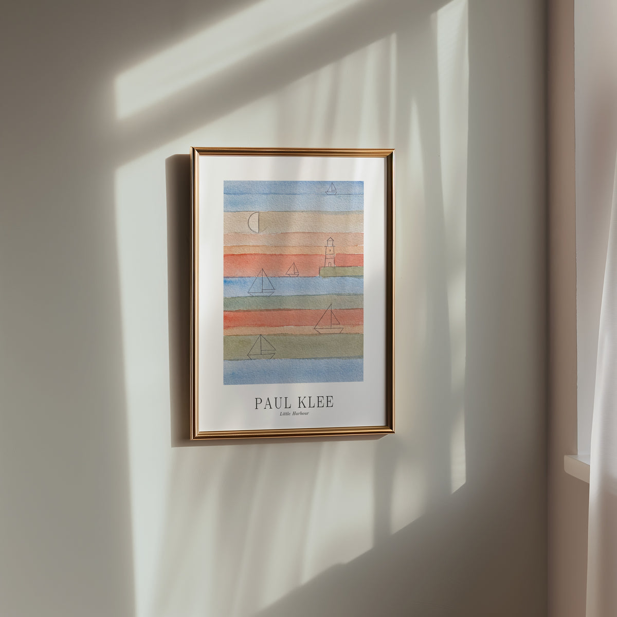 Paul Klee Little Harbour Poster – i rum 4