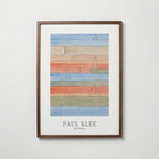 Paul Klee Little Harbour Poster – valnötsram