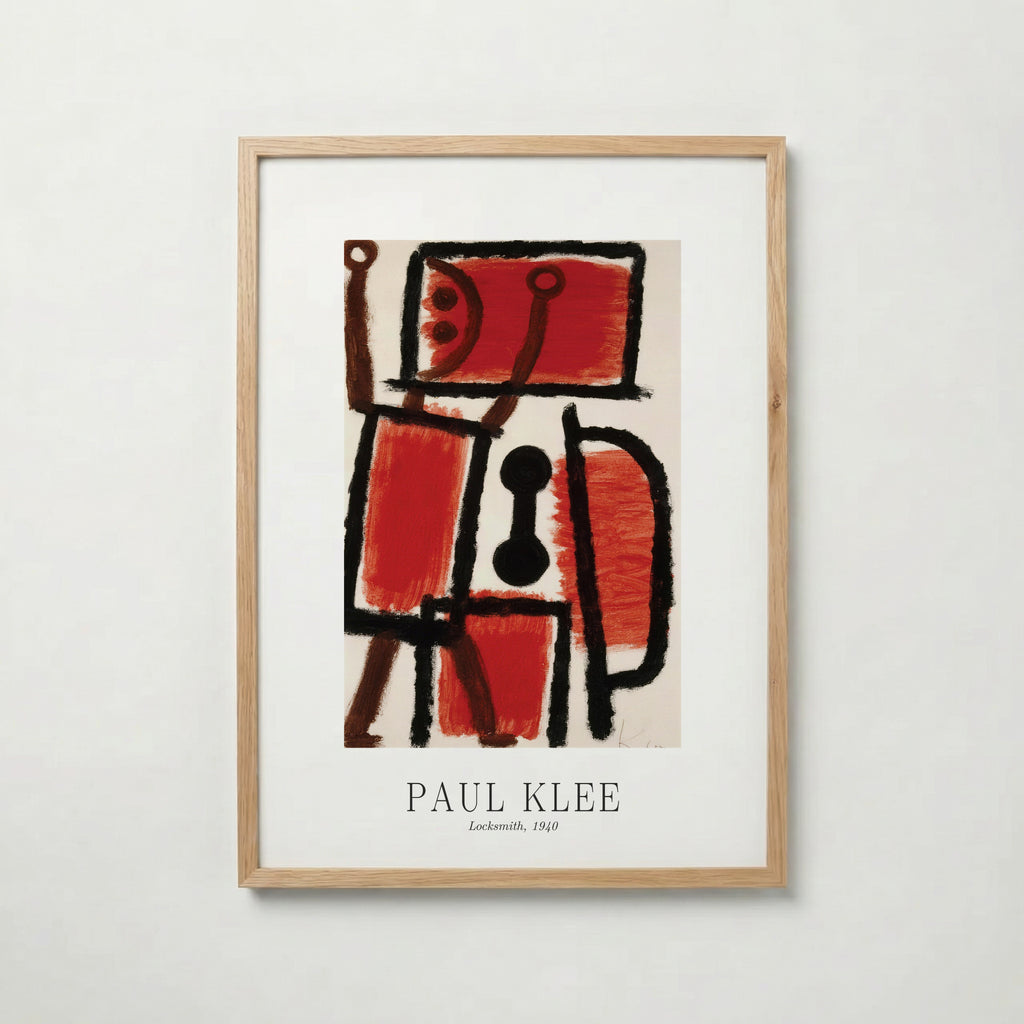 Paul Klee Locksmith 1940 Poster – ekram