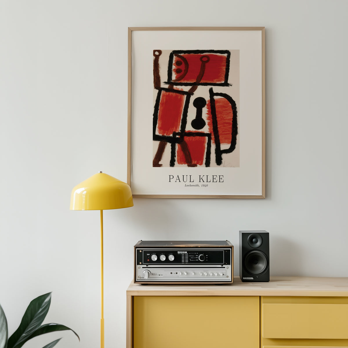 Paul Klee Locksmith 1940 Poster – i rum 2