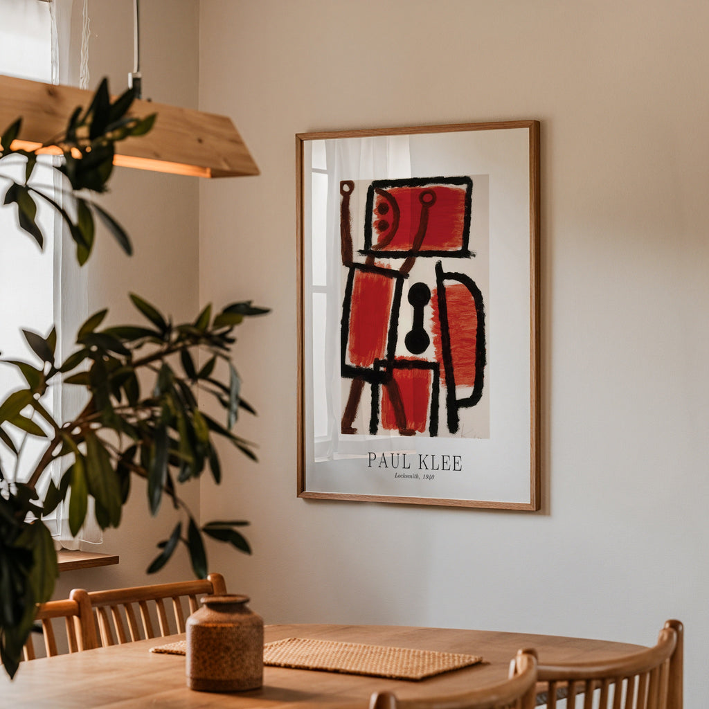 Paul Klee Locksmith 1940 Poster – i rum 3