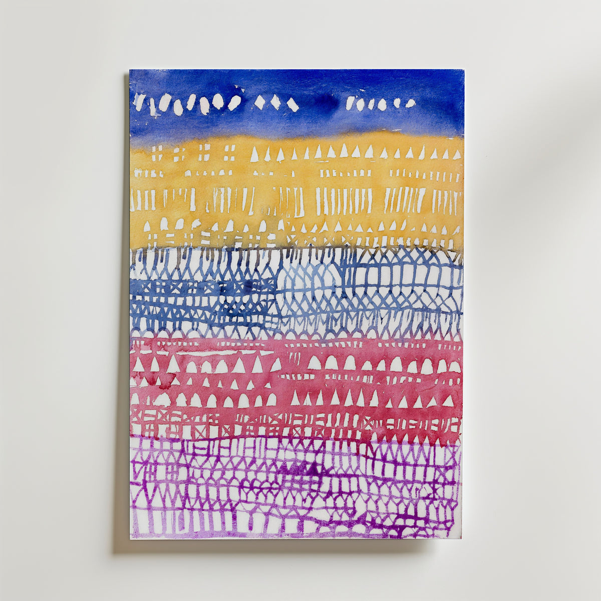 Paul Klee Old City 1928 Poster – canvas utan passepartout