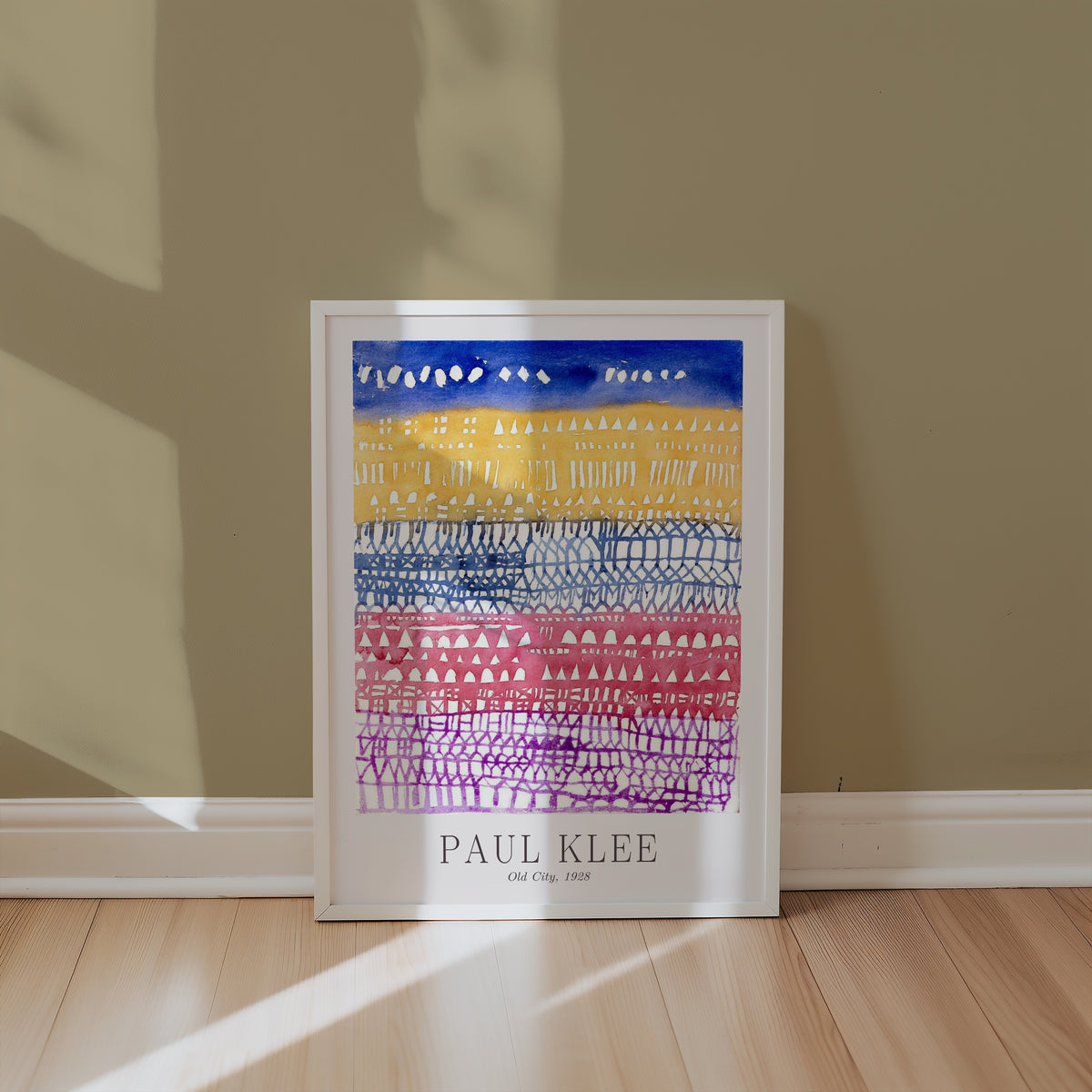 Paul Klee Old City 1928 Poster – i rum 2