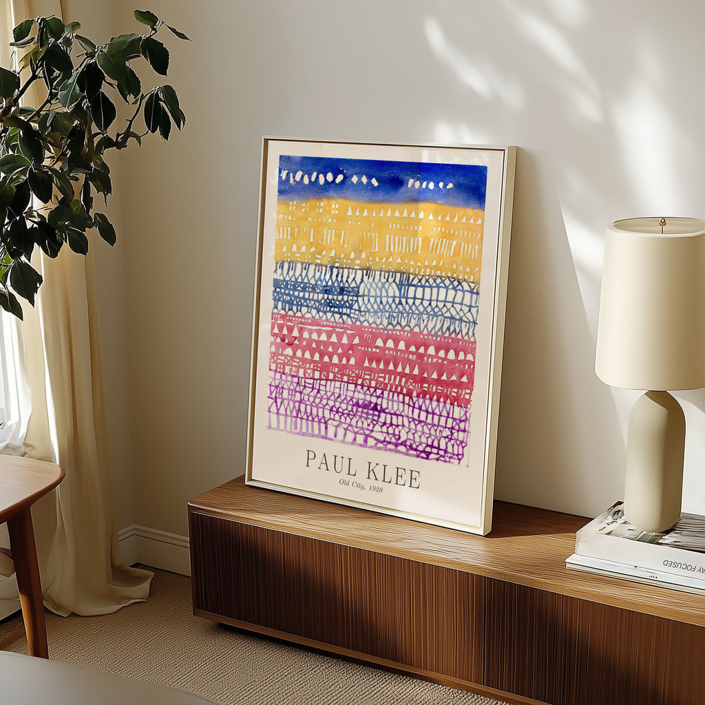 Paul Klee Old City 1928 Poster – i rum 3