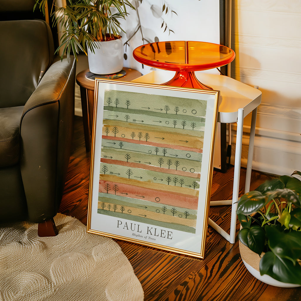 Paul Klee Rhythm of Trees Poster – i rum 1
