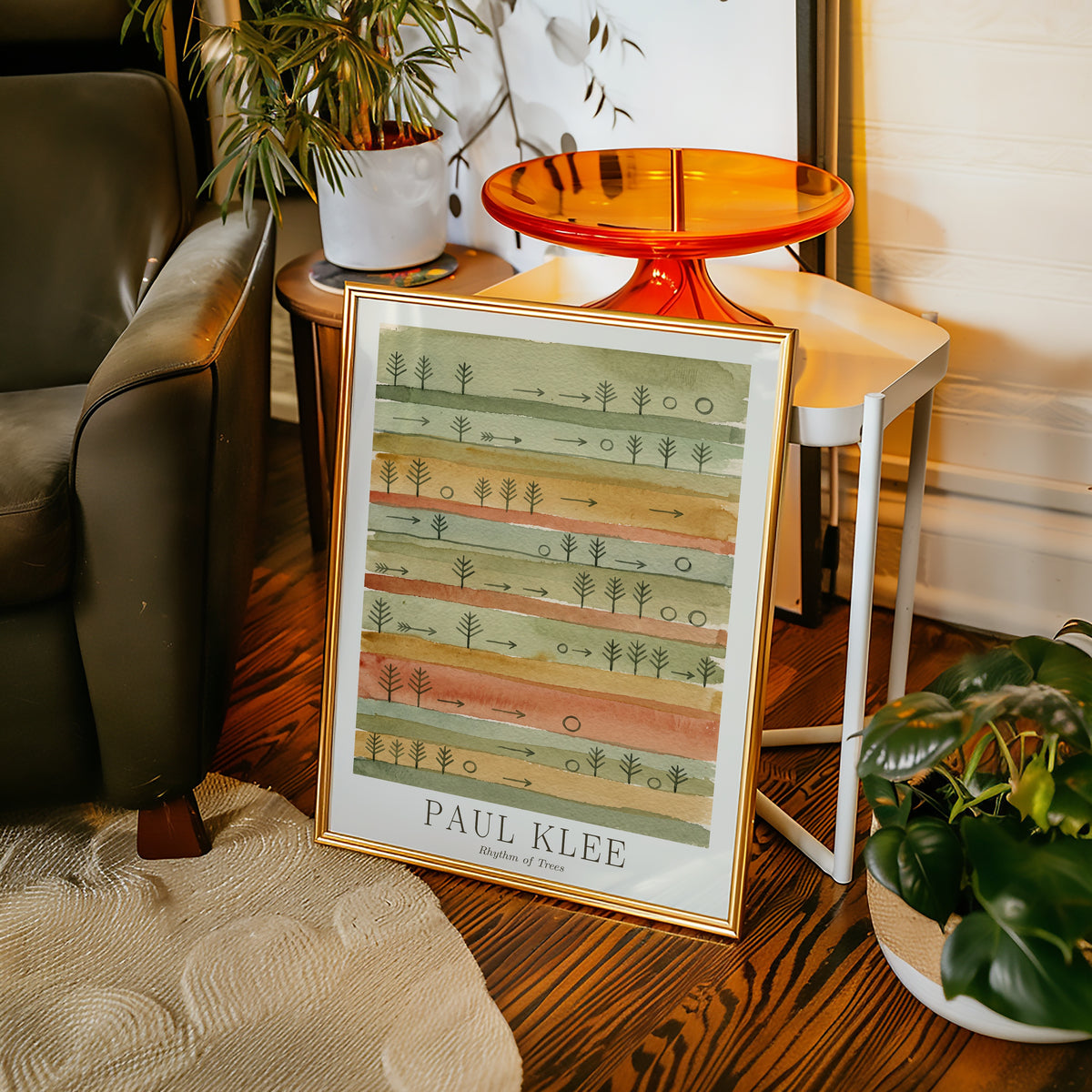 Paul Klee Rhythm of Trees Poster – i rum 1