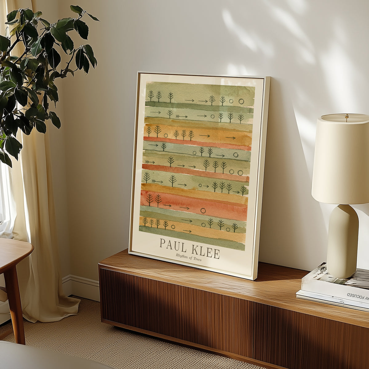Paul Klee Rhythm of Trees Poster – i rum 2