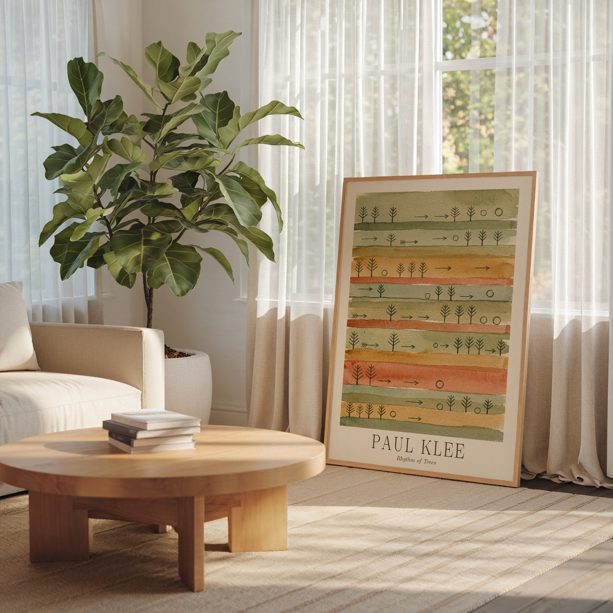 Paul Klee Rhythm of Trees Poster – i rum 3