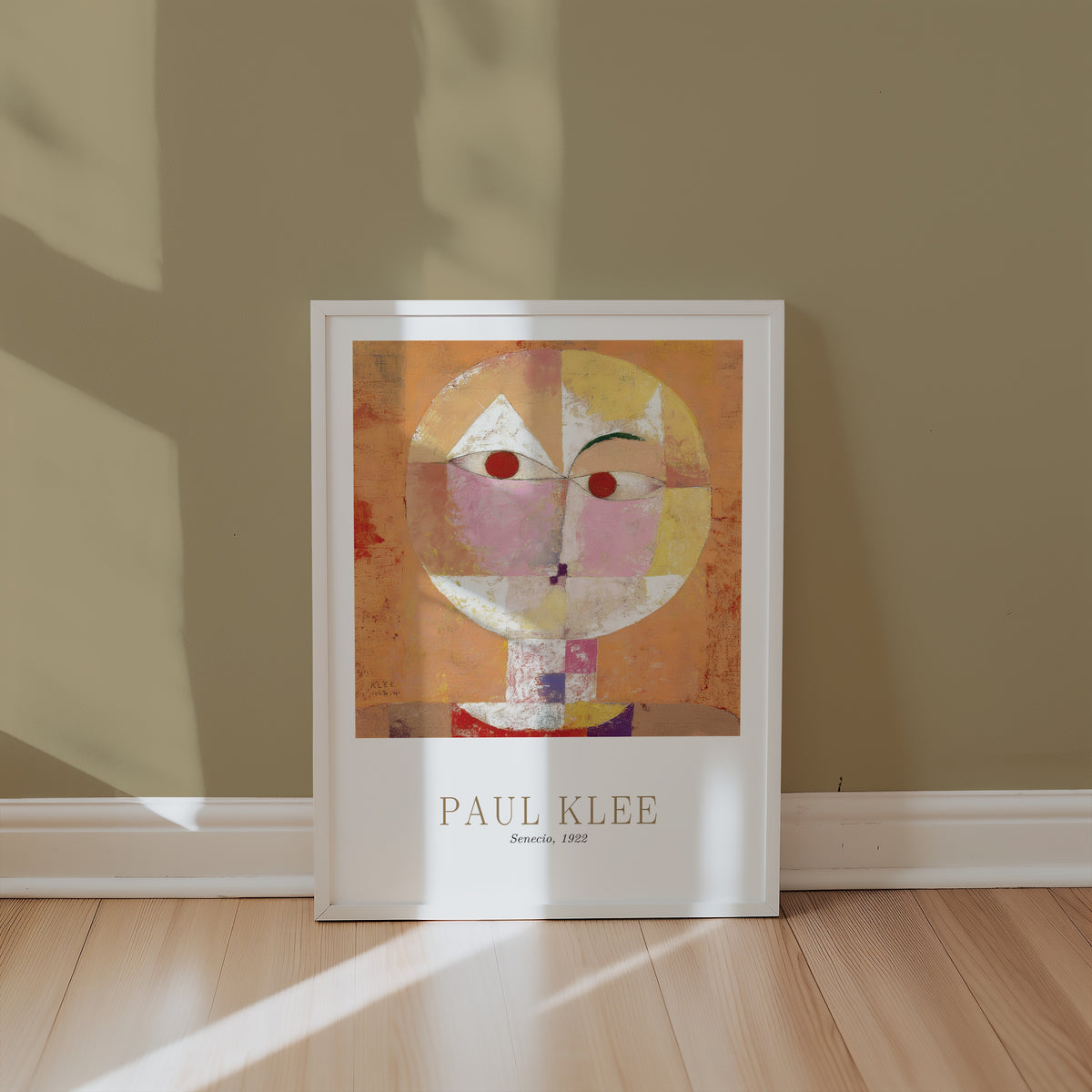 Paul Klee Senecio 1922 Poster – i rum 4