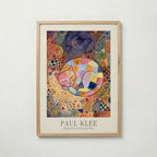 Paul Klee Sleeping Cat and Crescent Moon Poster – ekram