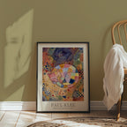 Paul Klee Sleeping Cat and Crescent Moon Poster – i rum 2