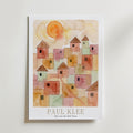 Paul Klee Sun over the Red Town Poster – med passepartout