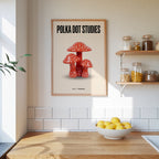 Polka Dot Toadstools Poster – i rum 2