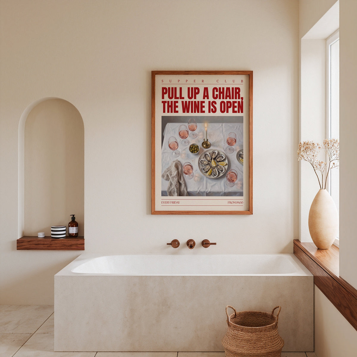 Pull Up a Chair Poster – i rum 2