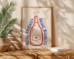 Real Friends Bring Bubbles Poster – i rum 3