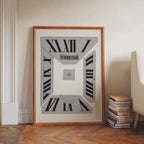 Roman Numeral Collage Poster – i rum 3
