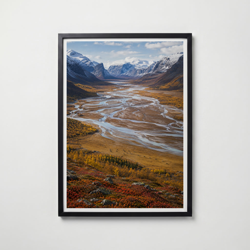 Sarek River Valley Poster