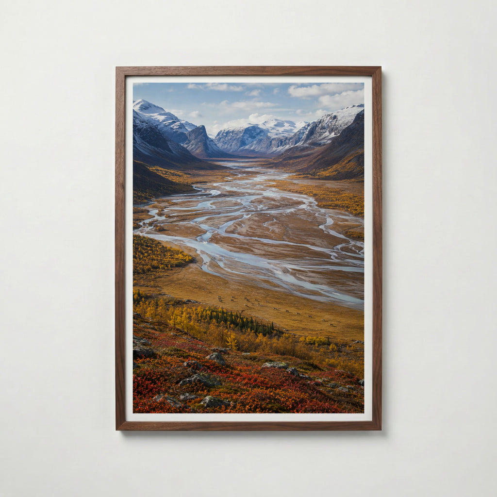 Sarek River Valley Poster